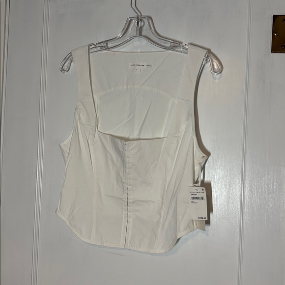 Good American White Poplin Corset‎ - Picture 9 of 15